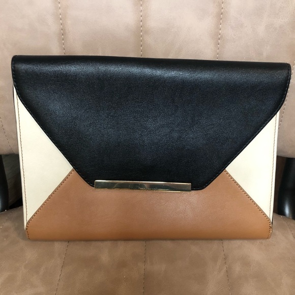 Express Handbags - Express Clutch in Neutral Colors